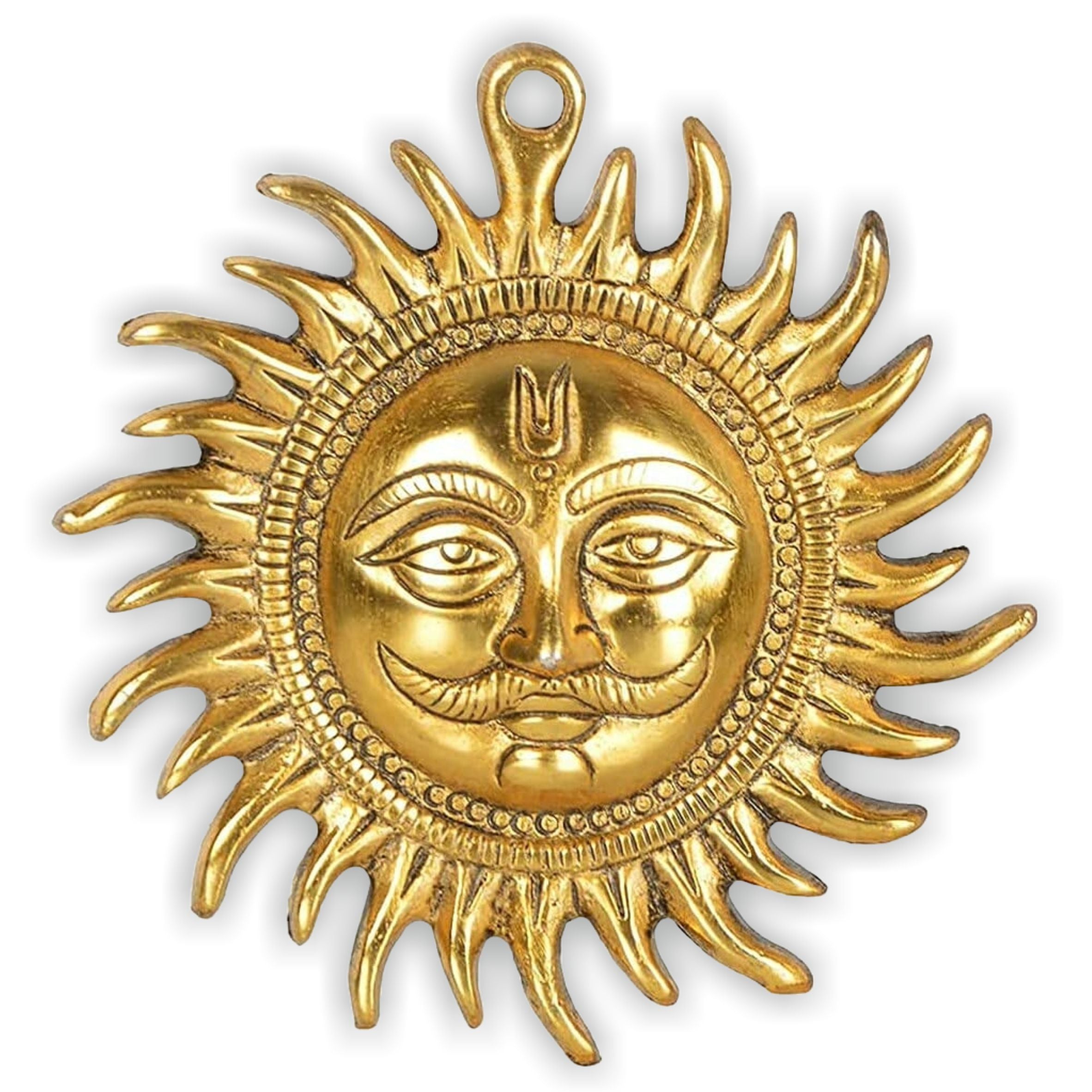 Brass Surya Wall Hanging Brass Surya Wall Hanging